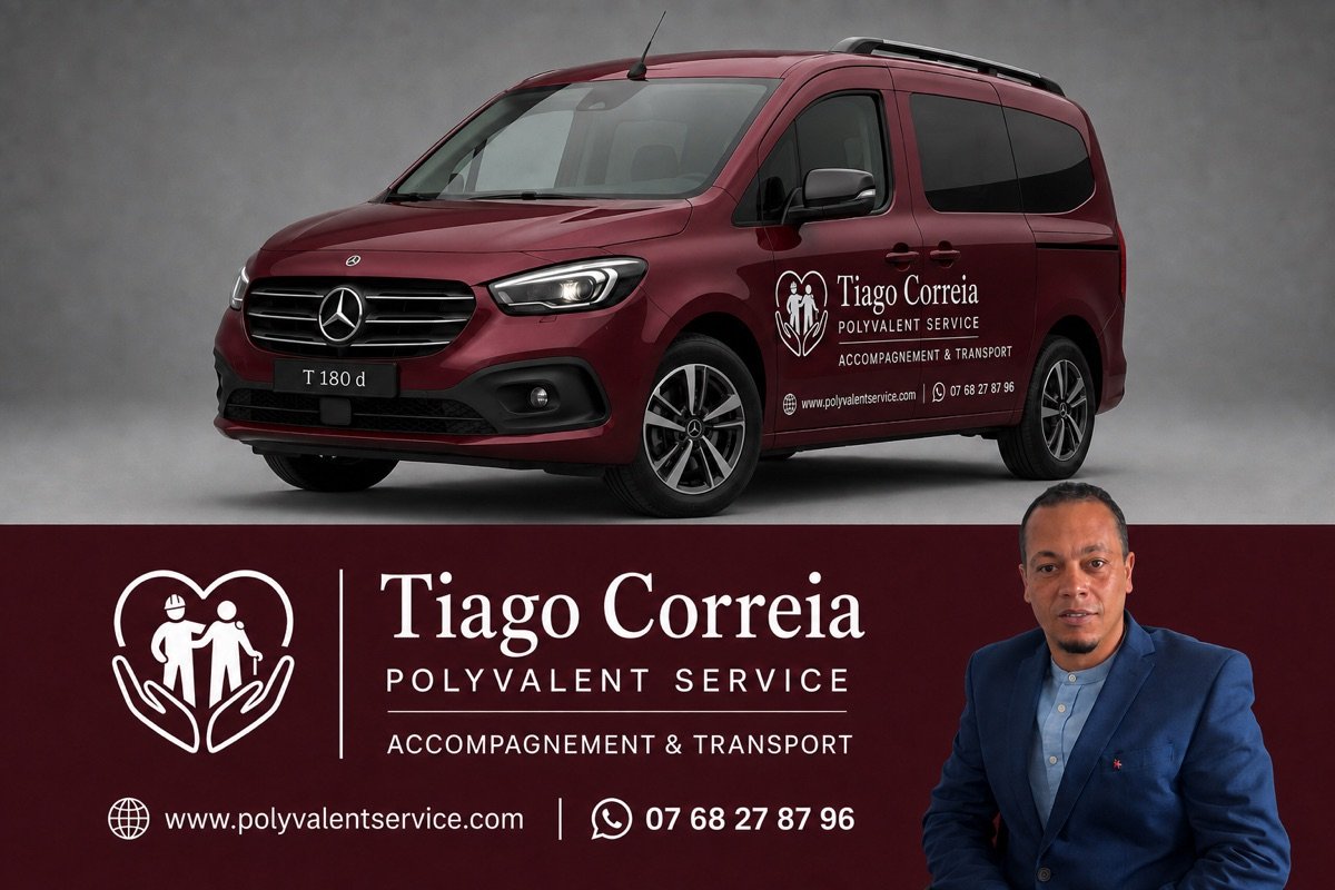 Véhicule de Polyvalent Service avec Tiago Correia